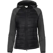 Hakro Regular Fit Dames Hybride Jas zwart, Effen