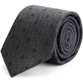 Gents - Stropdas - Stropdas heren - Zijde - Grijs Antra