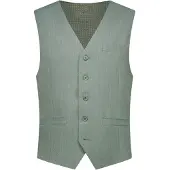 Gents - Gilet / Vest heren - - Polyblend - Groen - Maat 56/56