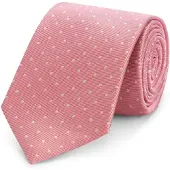 Gents - Stropdas - Stropdas heren - Zijde - Roze