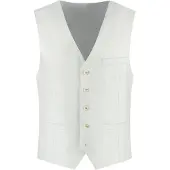 Gents - Gilet / Vest heren - - Polyblend - Ivoorwit - Maat 54/54