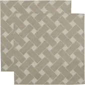 Almedahls Korg XL pannenlap 23x23 cm Natuur-taupe