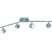 TRIO ROUBAIX, Wandlamp met lichtstrip, LED, 3000 K, 400 lm, 230 V, Nikkel
