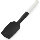 KitchenAid Spatel, Pannenlikker, 30 cm, Siliconen, Kunststof, Wit -