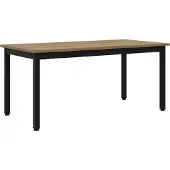 vidaXL Salontafel Ambachtelijk Eiken 100 x 50 x 45 cm Bewerkt hout