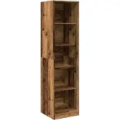 vidaXL Kledingkast 50x50x200 cm bewerkt hout oud hout
