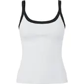 Pieces Top 'PCMay' zwart / wit