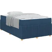 vidaXL Bedframe Blauw 120 x 200 cm Stof