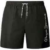 Pepe Jeans Zwemshorts lichtgrijs / zwart