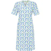 Ringella nachthemd grafisch blauw | Maat 38