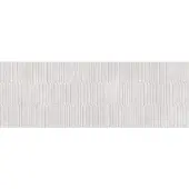Navale Gomorra wandtegel 30x90cm lichtgrijs mat gestreept gerectificeerd