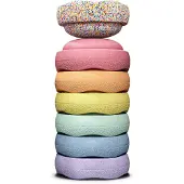 Stapelstein | rainbow | Pastel mini