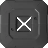 Outsunny Parasolgewichten-HDPE-101L x 101B x 12H cm-Zwart
