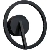 Artdelight Zwarte wandlamp Oregon strak design