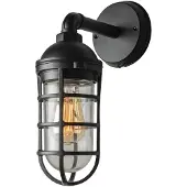 Konstsmide Olbia 7355-750 Buitenlamp (wand) E27 20 W Zwart