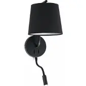 Faro 29330, oppervlaktemontage, E27 fitting, IP20 beschermingsgraad, zwart