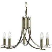 Searchlight Messing hanglamp Ascona Ø 62cm