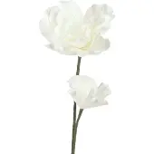Viana Grote Foam Bloemen Foam Kunstbloemen Wit 85cm 2st