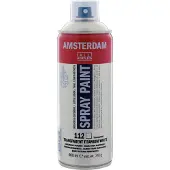 Amsterdam Spuitbusverf - Spraypaint - #112 - Titaanwit transparant - - 400ml