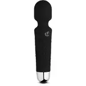 EasyToys - Mini Wand Vibrator - Wandvibrator - Ook voor Massages - Oplaadbaar - Waterproof - Wand Vibrator - Vibrator - Vibrators voor Vrouwen - Sex Toys voor Vrouwen - Vibrators - Zwart
