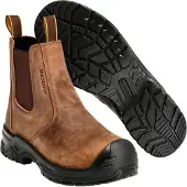 Mascot F1000-715 Veiligheidsschoenen hoog Notenbruin/Zwart maat 0836 uniseks