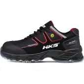 HKS Selection Werkschoen K2 CA Laag S3 | Zwart/Rood | Maat 48 - 00.162.051.48
