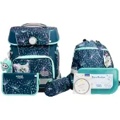 School-mood Champion Maxx Pro Mila Schooltas set 7-delig petrol