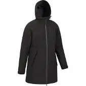 Mountain Warehouse Dames/Dames Hilltop II Waterdichte Jas (Zwart)