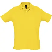 Sols Heren Zomer II Pique Poloshirt met korte mouwen (Goud)