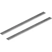 Wolfcraft - Schaafmessen 2 Stuks - 75,5 mm - Schaafmachine Messen vervangen - 4110000