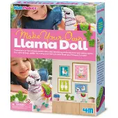 4M Knutselen - Maak Je Eigen Lama Pop - Creatief Speelgoed - Hobbypakket - KidzMaker - 5+