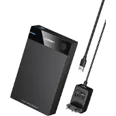 UGREEN - USB3.0 Harde Schijf Behuizing 3.5 inch - SATA I/II/III - Ondersteuning UASP - Schroefloos Design