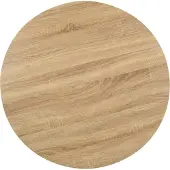 vidaXL Bistrotafel 80 cm MDF lichtbruin