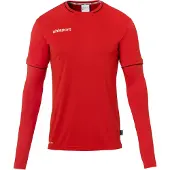 Uhlsport Functioneel shirt rood / zwart / wit