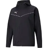 Puma Sportjas 'TeamRISE' zwart / wit