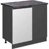 Vicco R-Line Hoekkast – 86 cm, WB Antraciet Wit