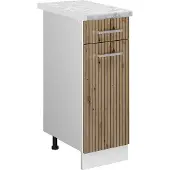 Vicco R-Line Keukenonderkast – 30 cm, WB Marmer Artisanaal eiken