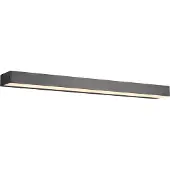 TRIO ROCCO - Wandlamp - Zwart mat - incl. 1x SMD 8 W - Verlichting omhoog en omlaag - Wandmontage - Lichtbron niet vervangbaar - Badkamerverlichting