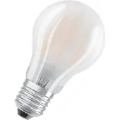 Osram LED lamp met E27 fitting, koelwit (4000K), klassieke bolvorm, 10W, vervangt een 100W gloeilamp, LED retrofit CLASSIC A