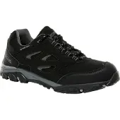 Regatta Kinderen/Kinderen Holcombe Lage Junior Wandelschoenen (Zwart/Graniet)