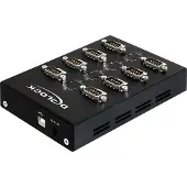 DeLOCK 61860 61860 USB-hub 8 poorten Serieel (9-pol.) USB 2.0 480 MBit/s Zwart