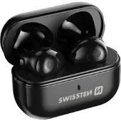 Swissten Minipods Bluetooth-oordopjes TWS, zwart, 54200100