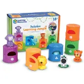 Learning Resources Peekaboo Jungle Peuter, 10 Stuks, 18 Maanden+, Educatief Speelgoed