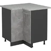 Vicco Hoekkast R-Line Beton 75.6 cm WB Marmer, Model 53428