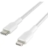 Belkin Usb C naar Lightning Kabel 1m Wit Nylon