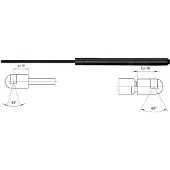 METZGER 2110461 Gasveer achterklep