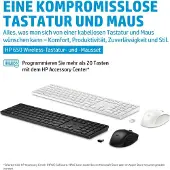 HP 650 draadloze toetsenbord- en muiscombinatie