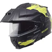 Schuberth E2 Atlas Zwart Geel Systeemhelm Maat L