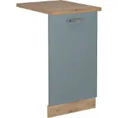 Vicco R-Line Vaatwasserfrontpaneel – 45 cm, WB Eik Blauw-grijs