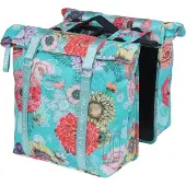 Basil Bloom Field Dubbele Fietstas MIK - 28-35 Liter - Blauw